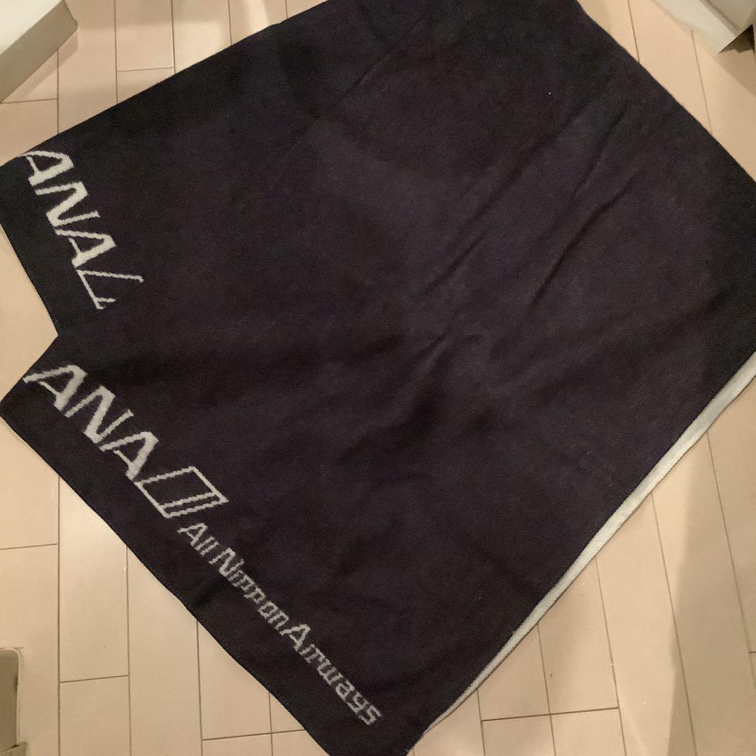 希少 非売品 未使用 ANA 全日空 ブランケット 日本製 高島屋 記念品