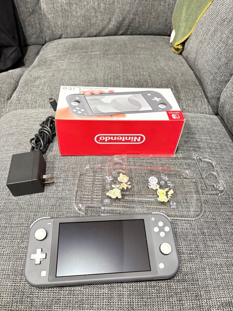 Nintendo Switch Lite グレー 本体 付属品付き