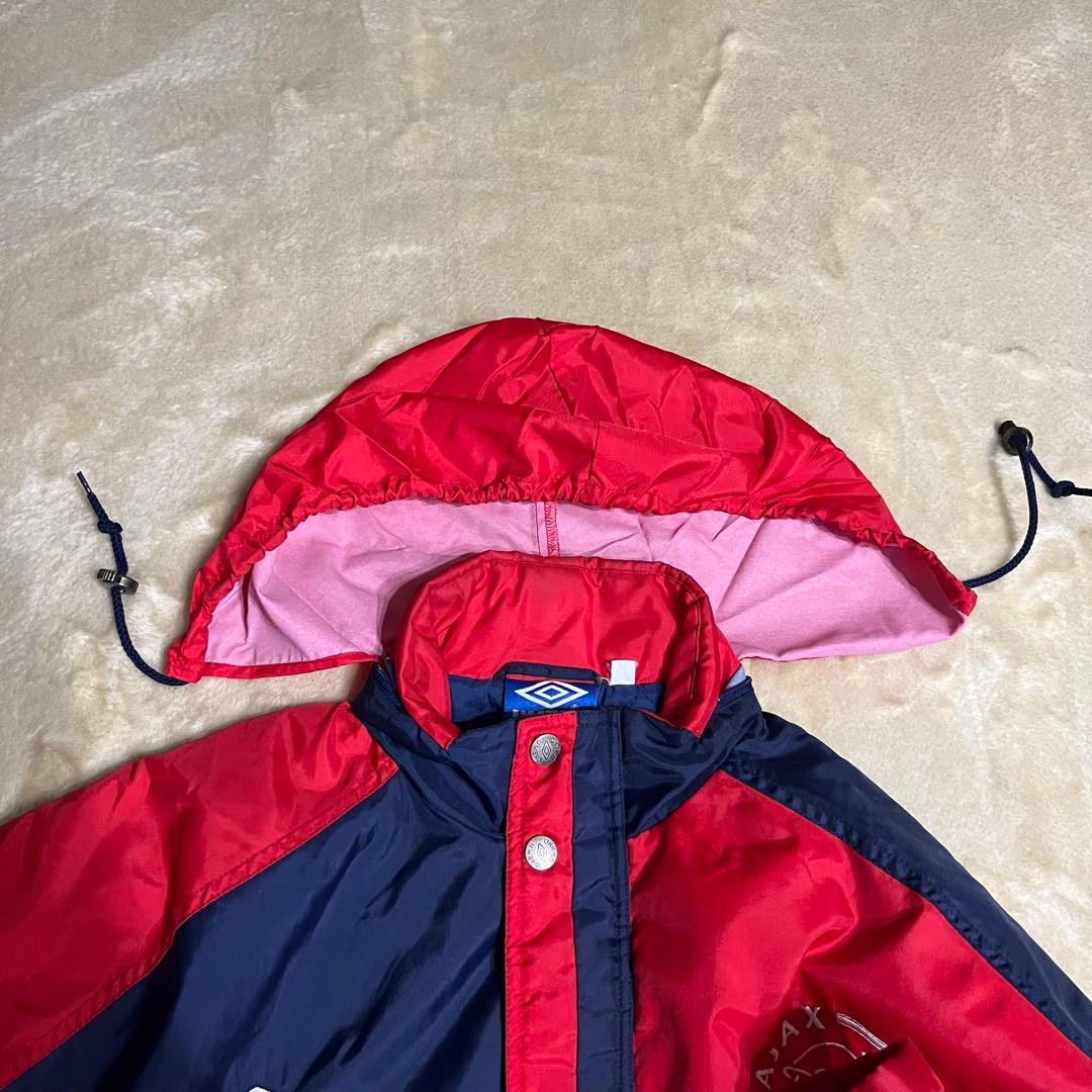 「美品」90s Umbro Ajax アンブロ　アヤックス コート　サイズXL