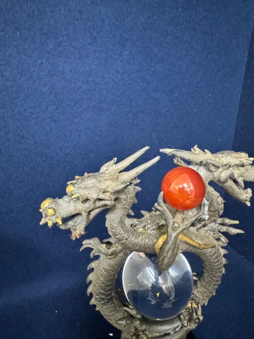 かげんけい 大森孝志 蝋型青銅製 漆古色仕上げ 須賀松園 古美術 水晶