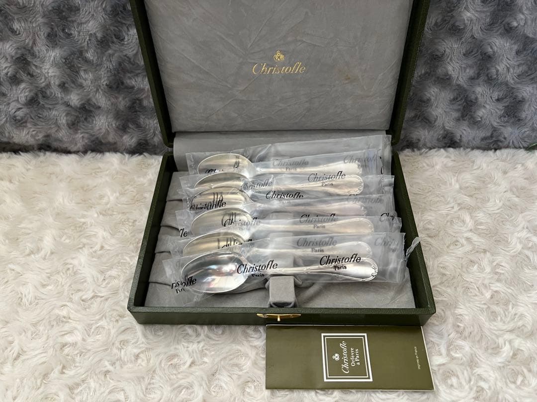 クリストフル　カトラリーセット　リュバン　スプーンセット〈６本セット〉