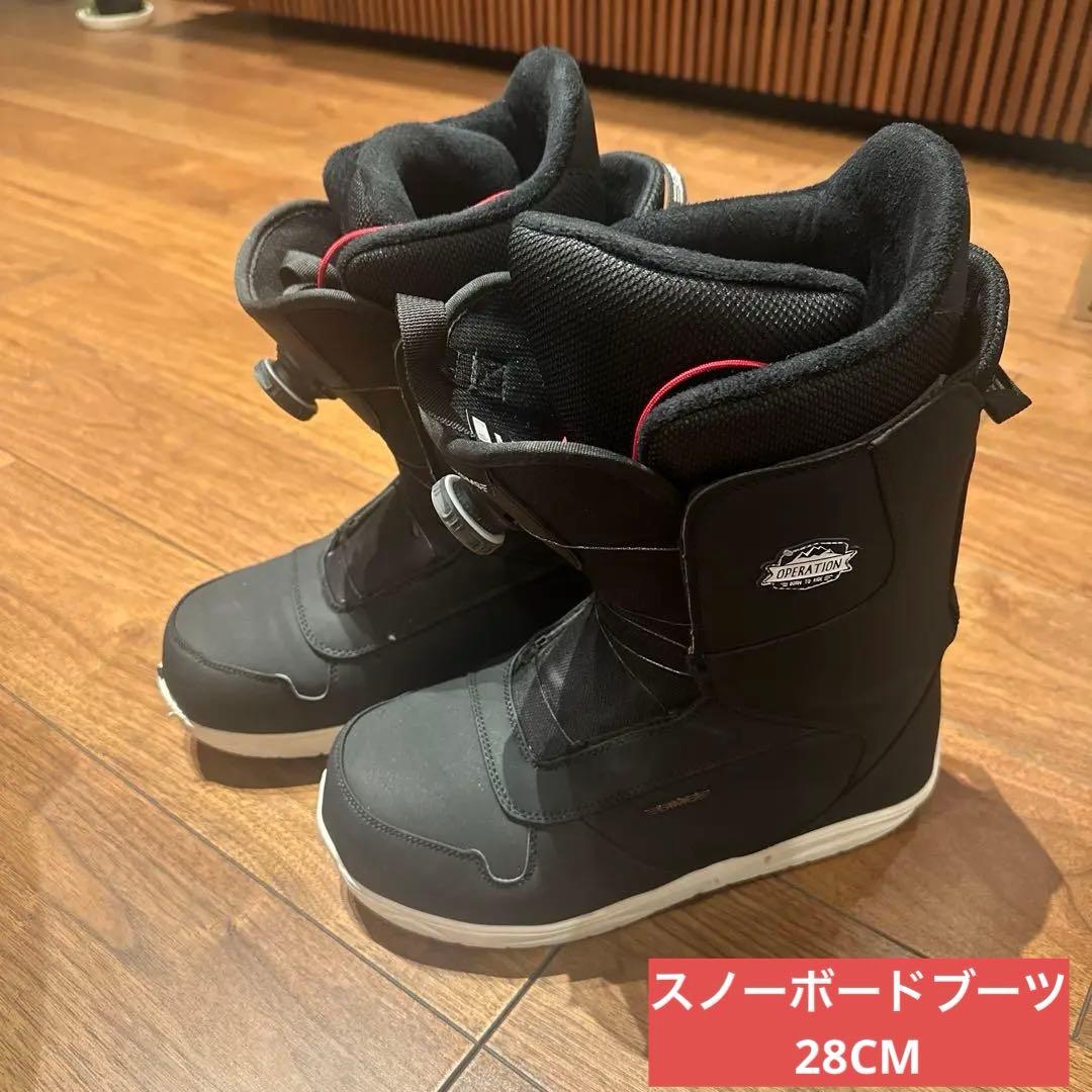 SIMS Operationスノーボードブーツ ブラック