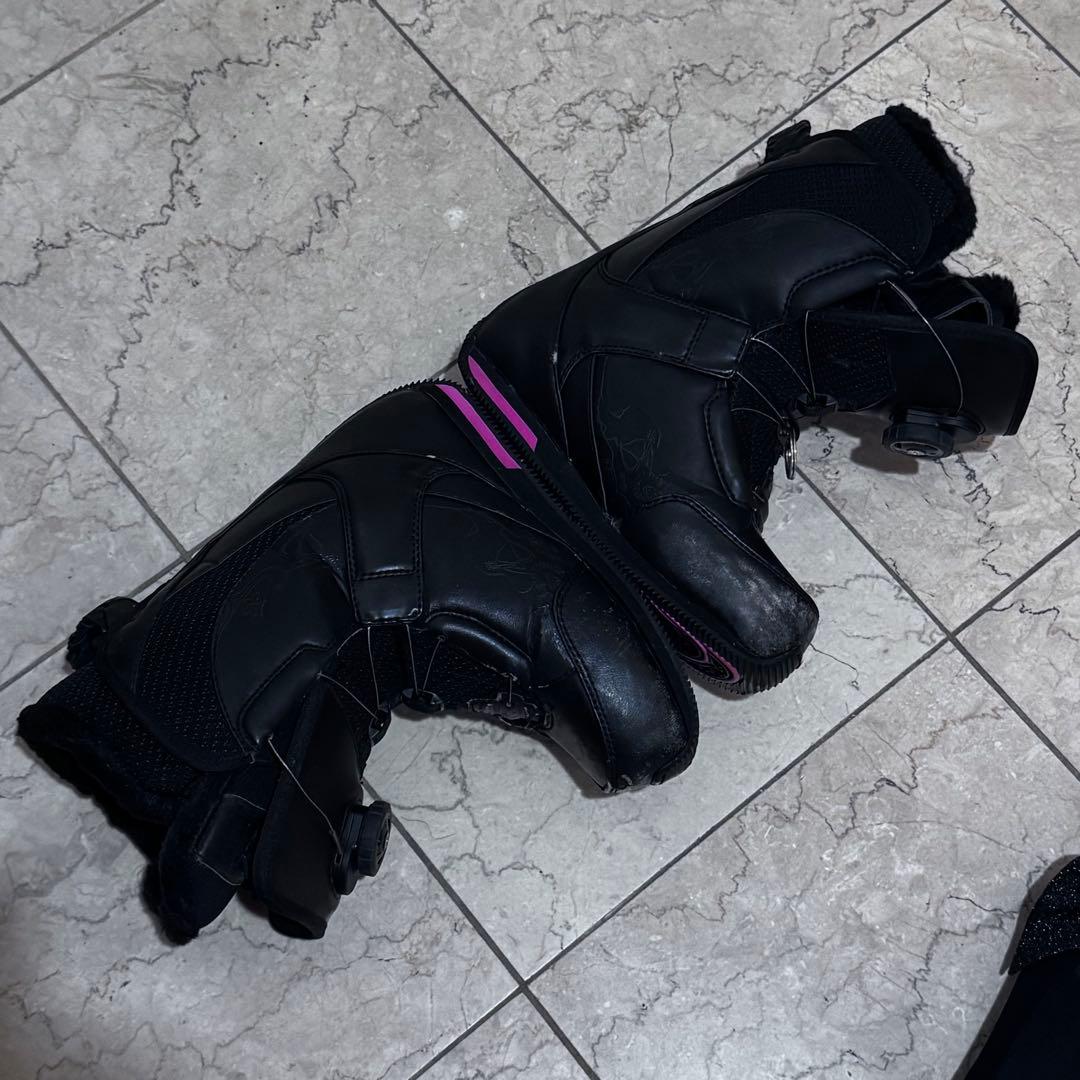 スノーボード　フルセット（板・ブーツ・ケース）ケース付き！！3点セット