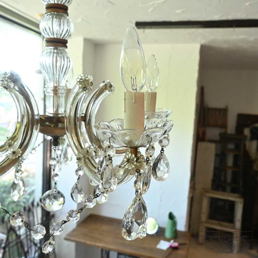 ILA-89 フランスアンティーク シャンデリア 5灯 アンティーク照明