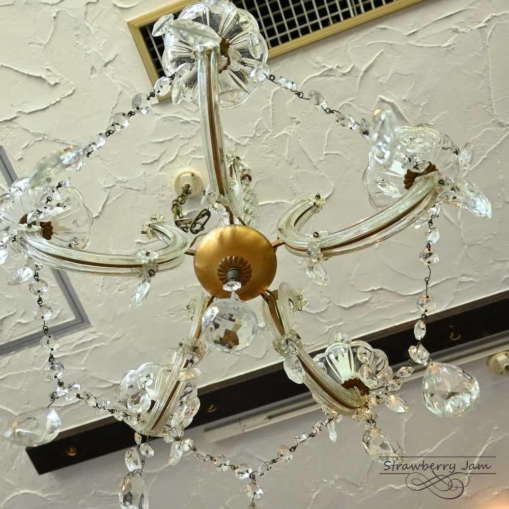 ILA-89 フランスアンティーク シャンデリア 5灯 アンティーク照明