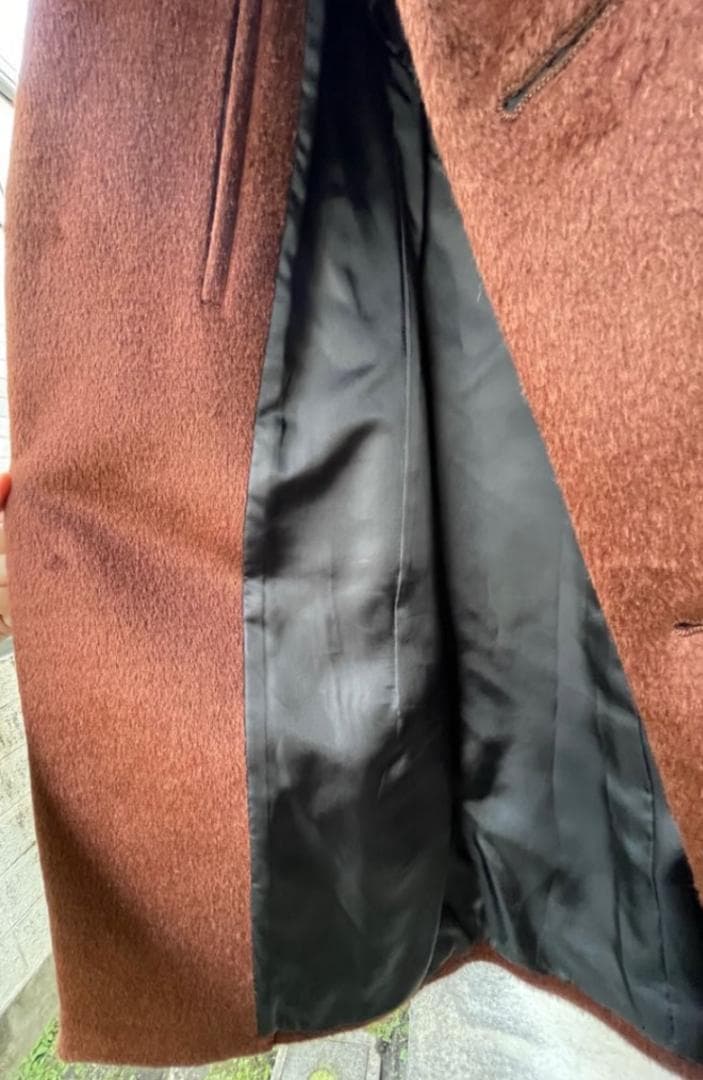 希少 アルパカ70% theory セオリー チェスターコート