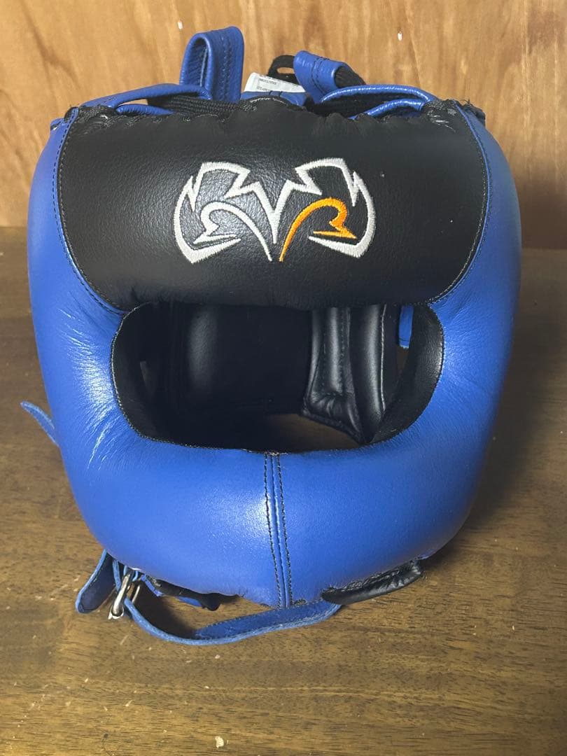 Rivalライバル　フルフェイスヘッドギア　ブラック/ブルー