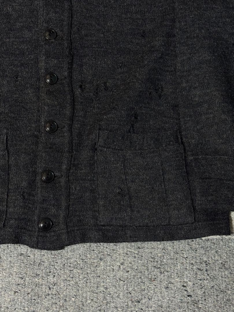 30s 40s カーディガン　ウール　ワークカーディガン