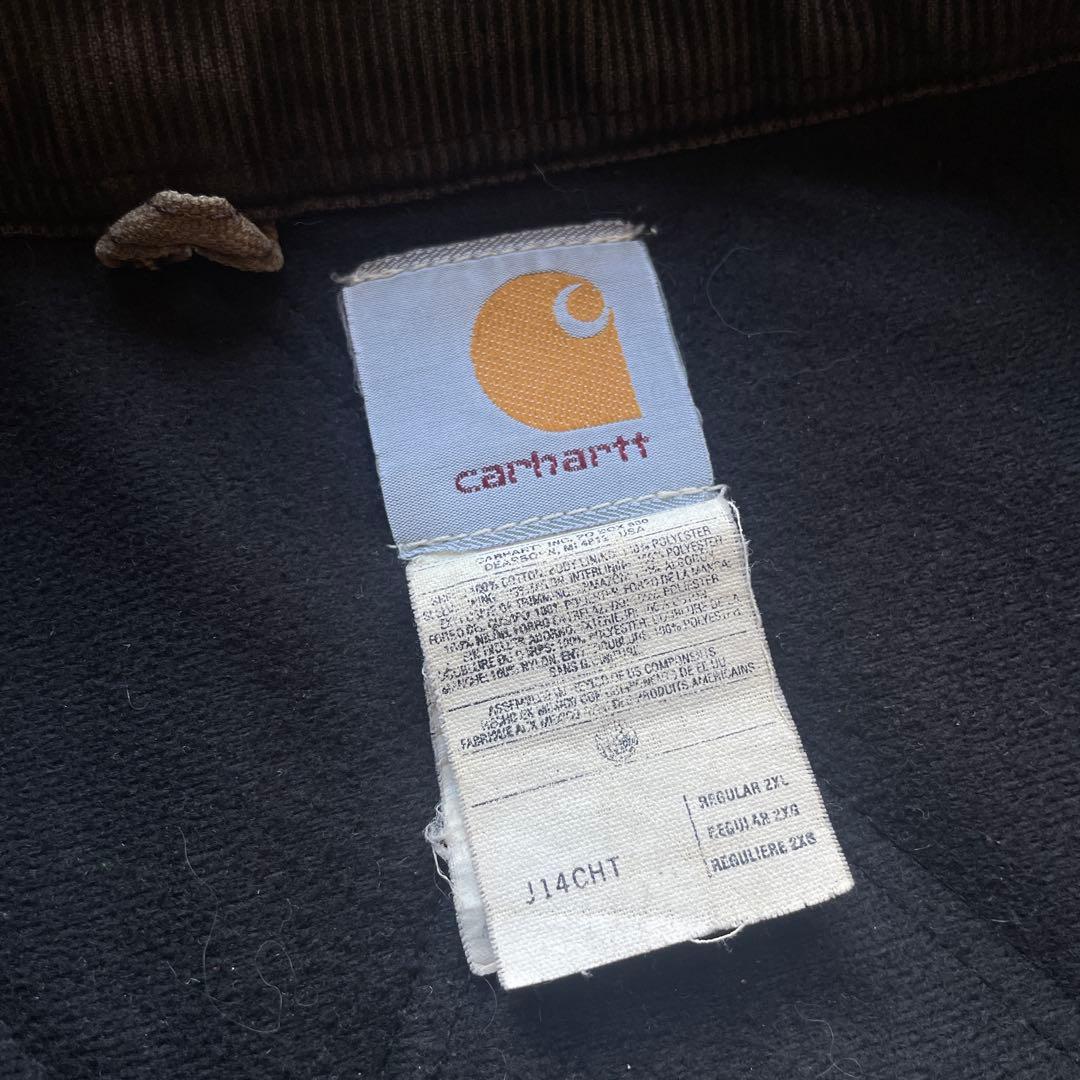 Carhartt カーハート サンタフェジャケット ブラウン 2XL 古着