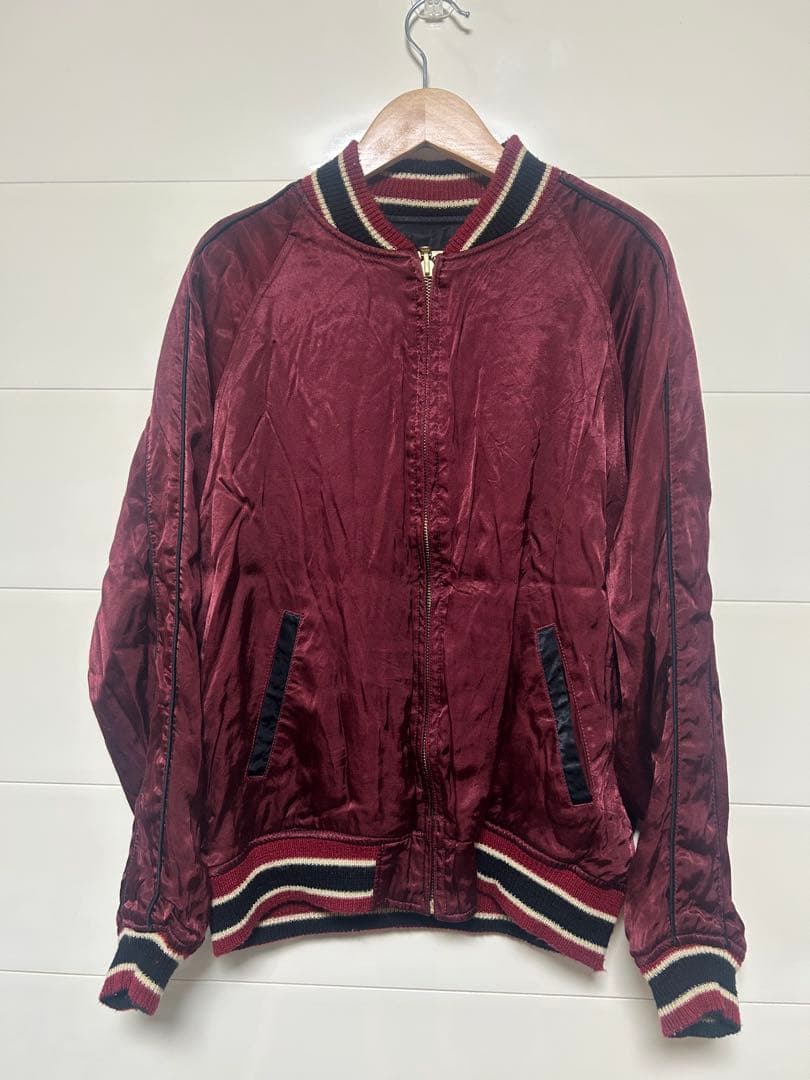 リバーシブル スカジャン 雅結