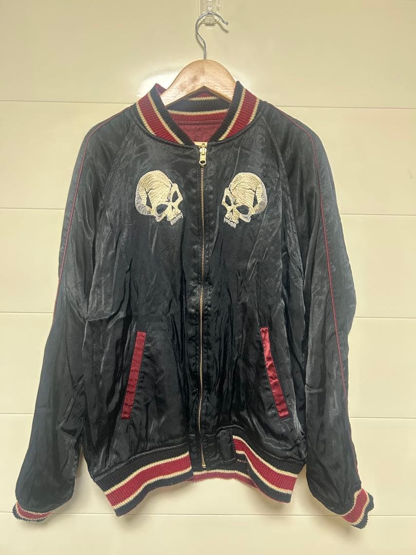 リバーシブル スカジャン 雅結