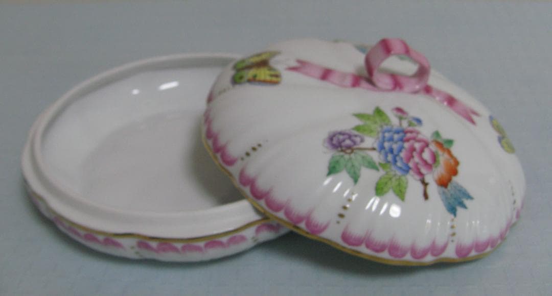 希少サイズ★HEREND ヘレンド ヴィクトリアブーケ ボンボニエール