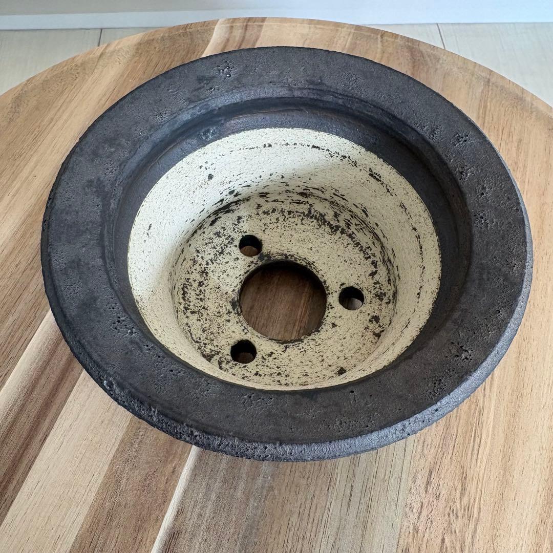 小野瀬一さん　しのぎ　陶器鉢　植木鉢