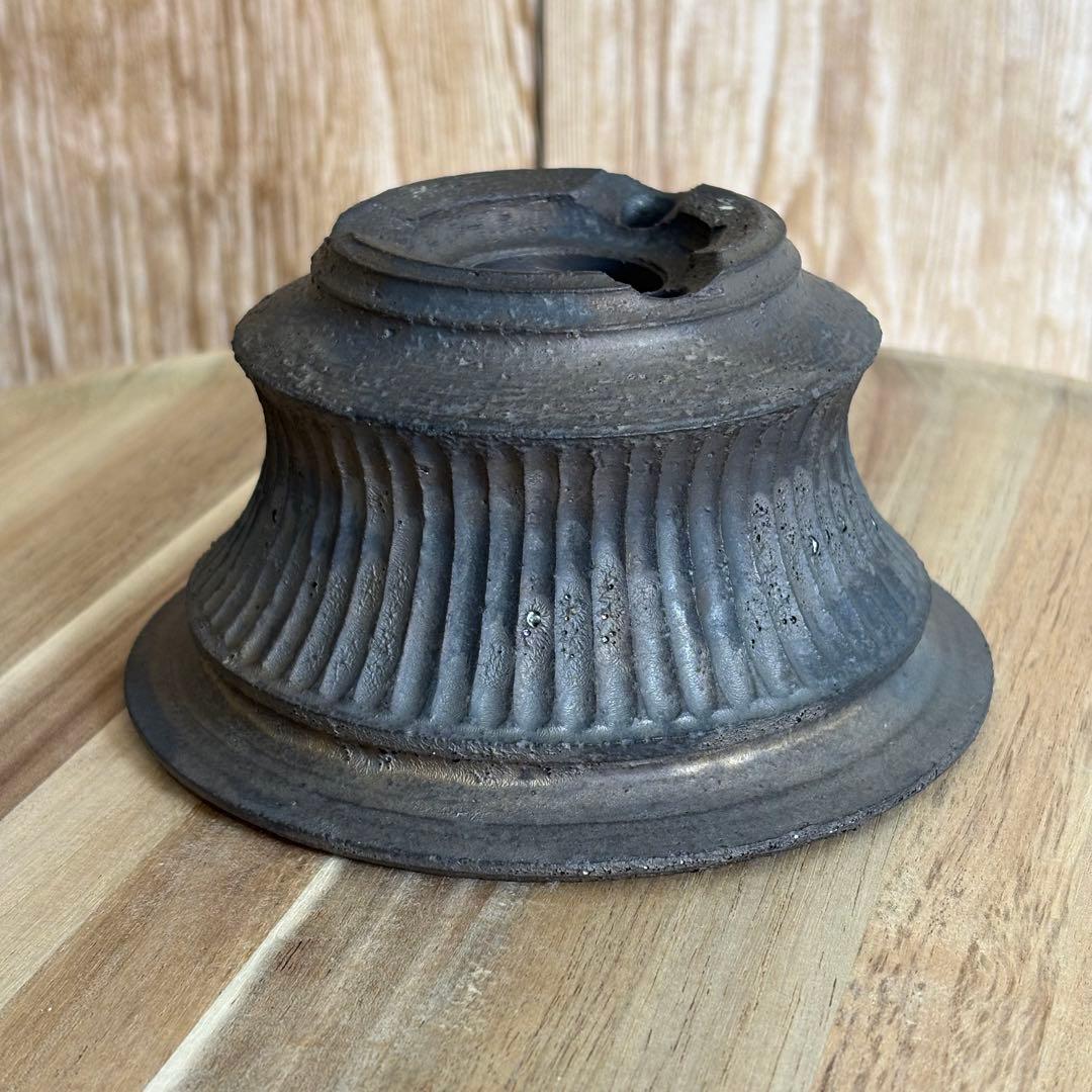 小野瀬一さん　しのぎ　陶器鉢　植木鉢