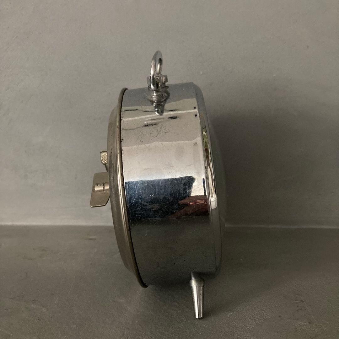 SEIKO 精工舎 アンティーク 置き時計 ニューコロナ クローム 夜光