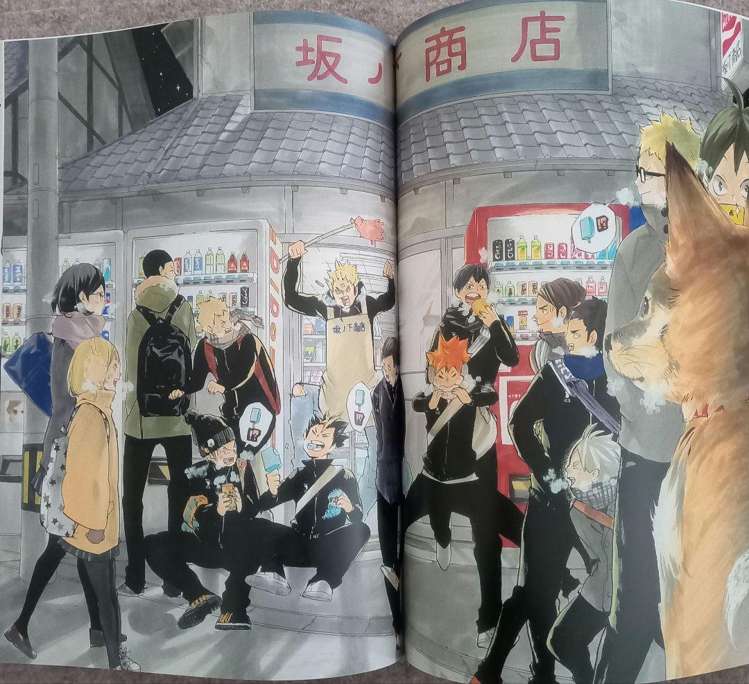 ハイキュー!! コミック全巻&ガイドブック&イラストレーションブック おまけ付き