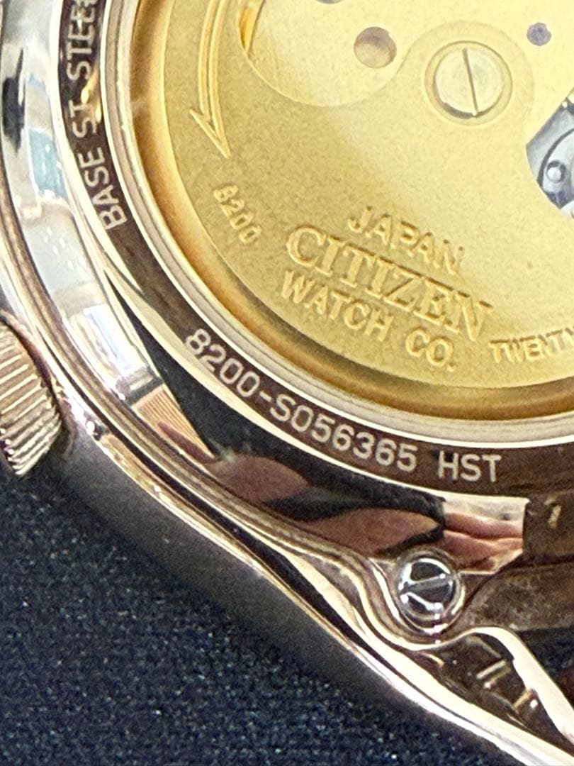 【CITIZEN】 8200-S056365 自動巻き 腕時計