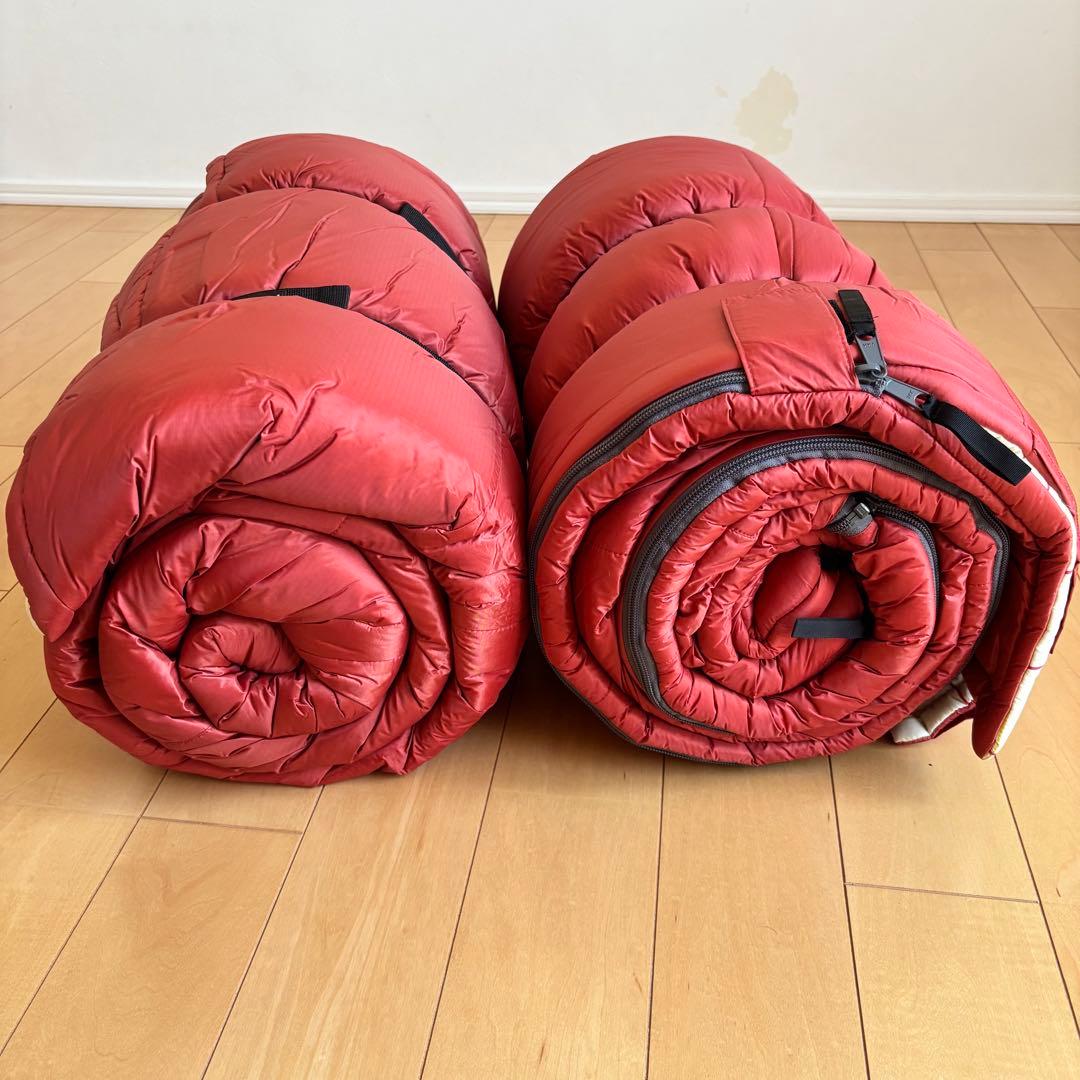 【使用一回】 peak BD-103 セパレートシュラフ　オフトンワイド