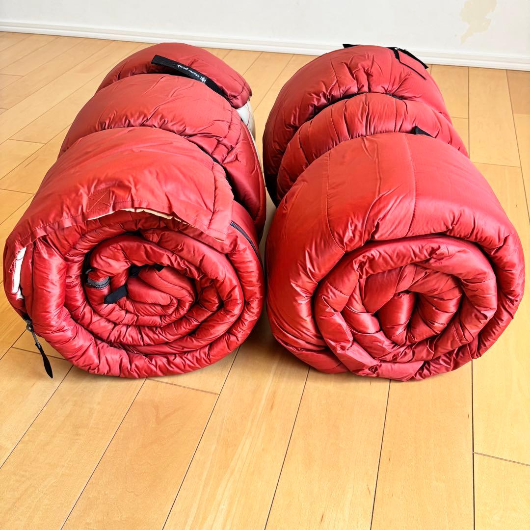 【使用一回】 peak BD-103 セパレートシュラフ　オフトンワイド