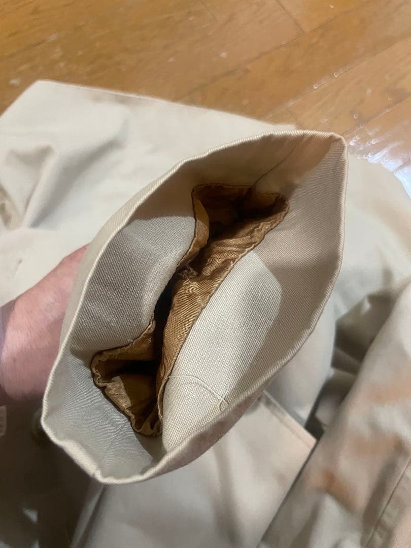 バーバリートレンチコート レディースM 相当　メンズS相当