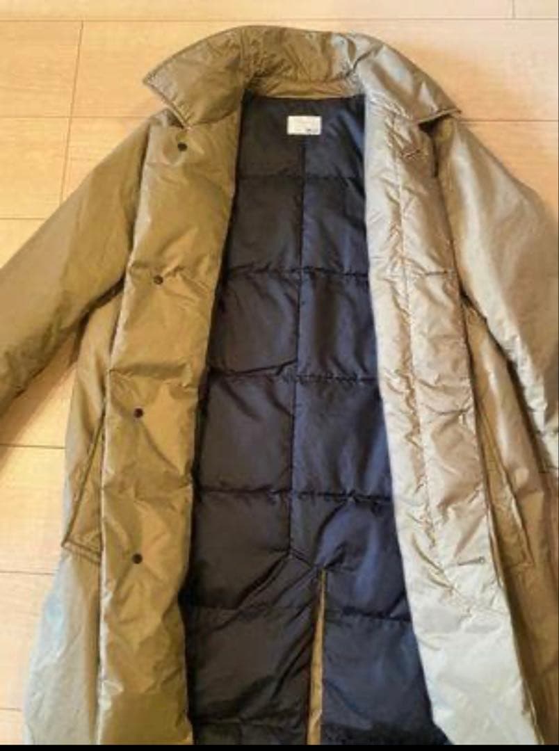 NANGA ナンガ オーロラステンカラーダウンコート　ベージュ（Sサイズ）