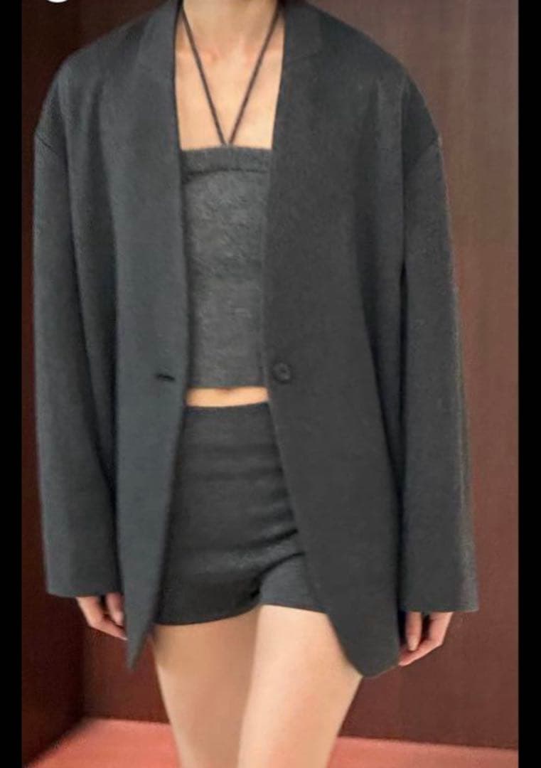 トップス [yo BIOTOP] Cashmere cord bere top