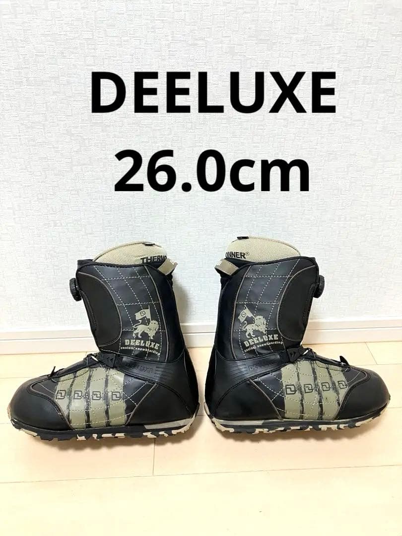 DEELUXE ディーラックス26.0cmスノーボード　ワイヤーソフトブーツ