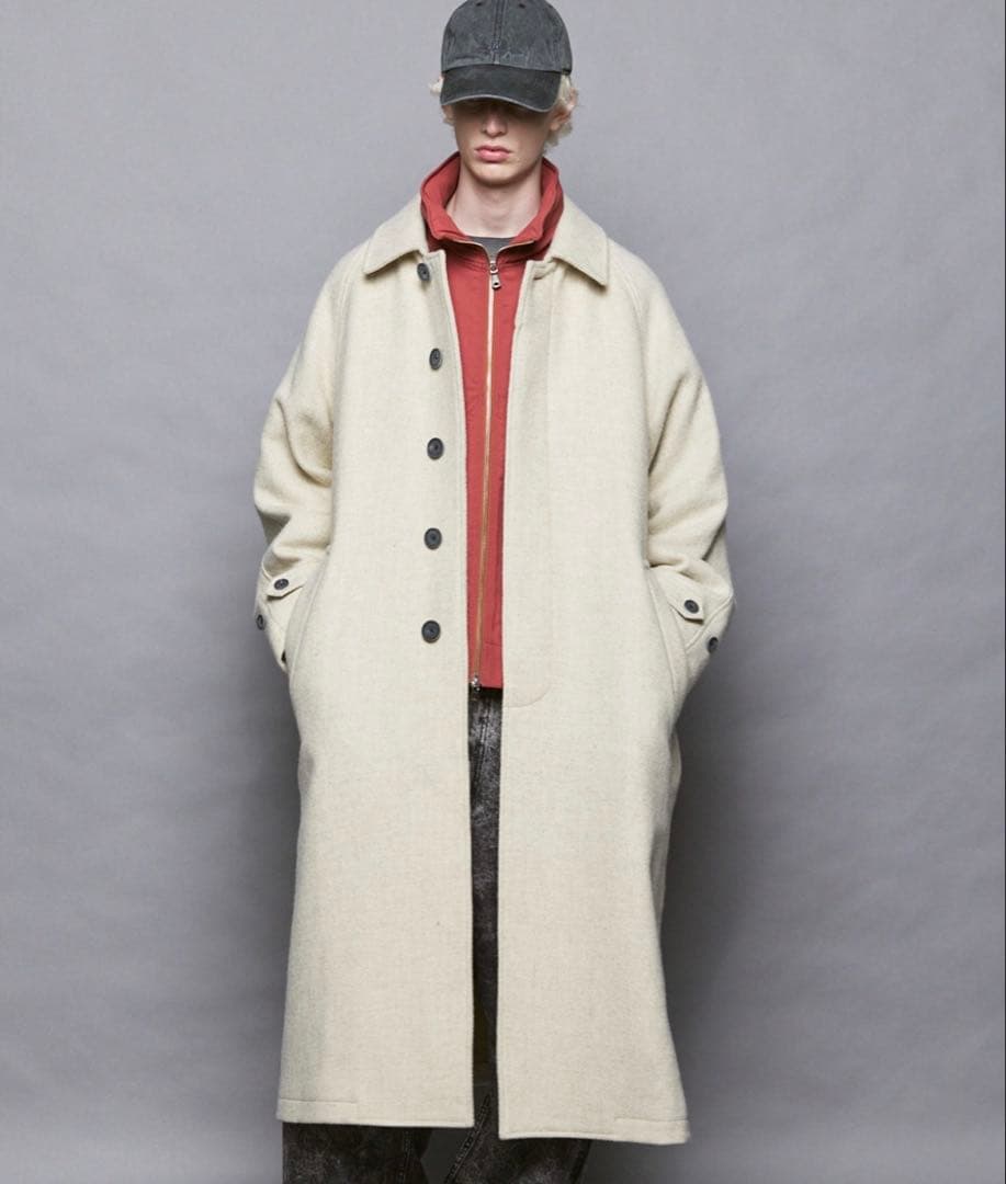 MAISON SPECIAL プライムオーバーステンカラーコート