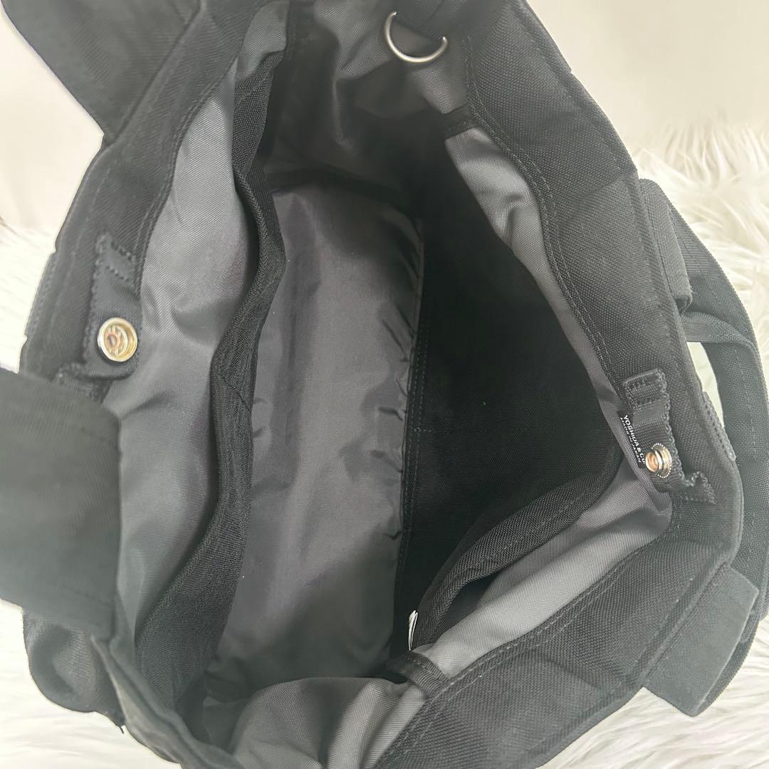 【極美品】PORTER WILLOW ウィロー　トートバッグ　黒　ナイロン希少