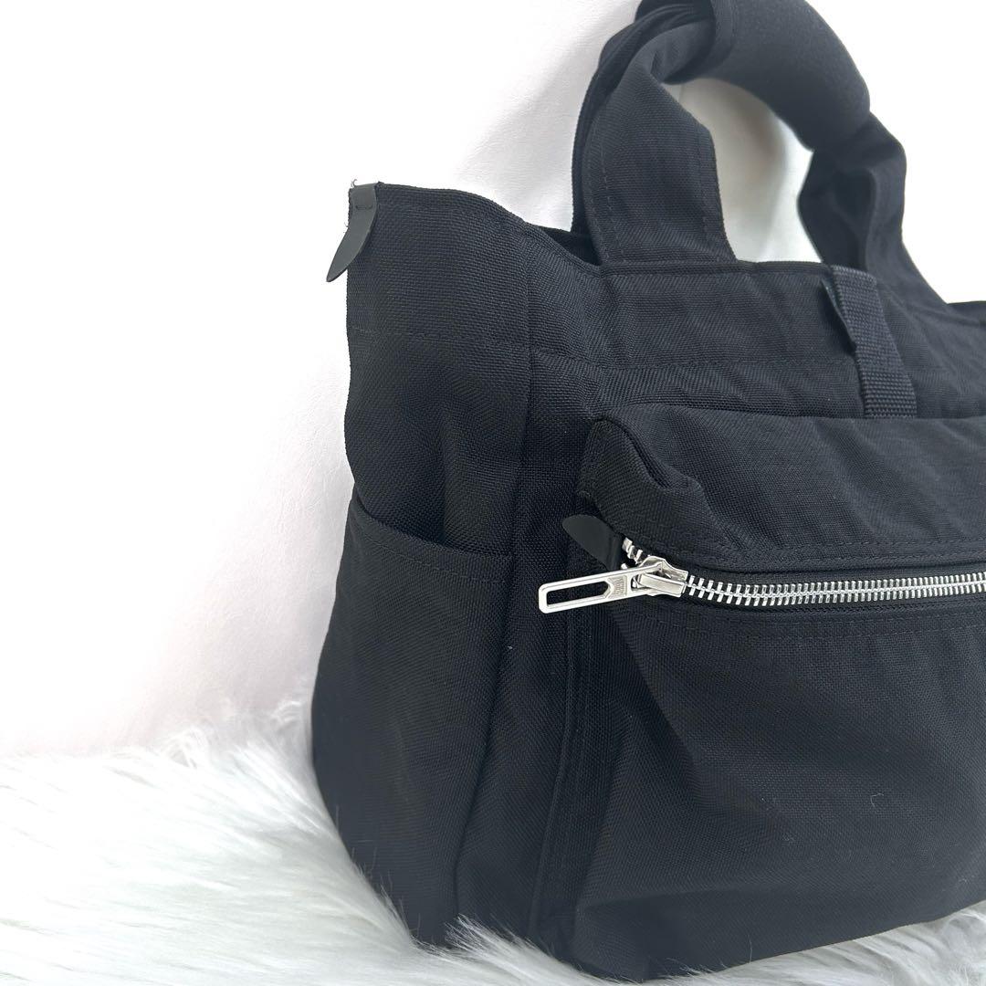 【極美品】PORTER WILLOW ウィロー　トートバッグ　黒　ナイロン希少