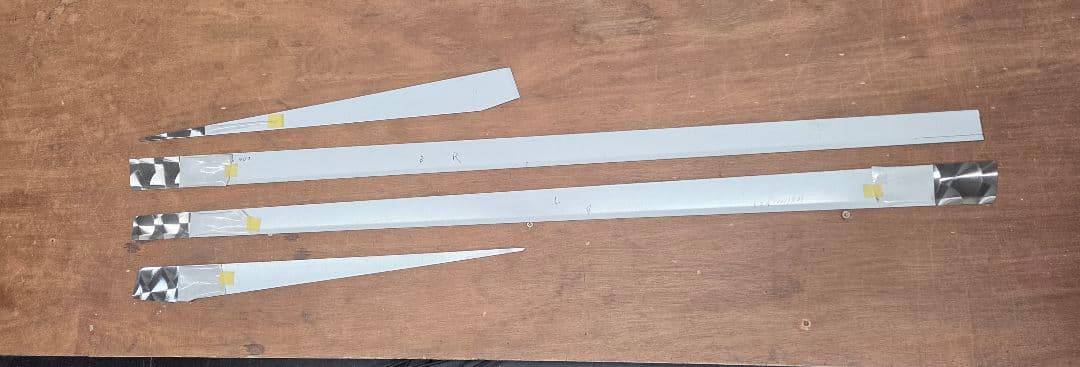 17スーパーグレート等　サイドライン鱗ステンレス　オリジナル