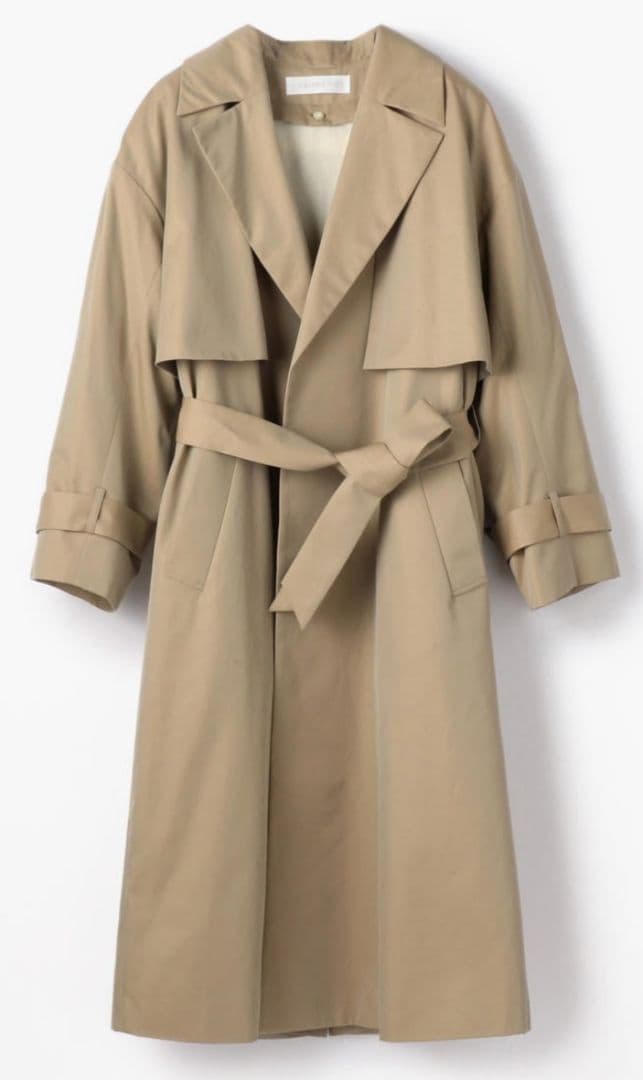 GALERIE VIE コットンギャバジン トレンチコート　一度着用