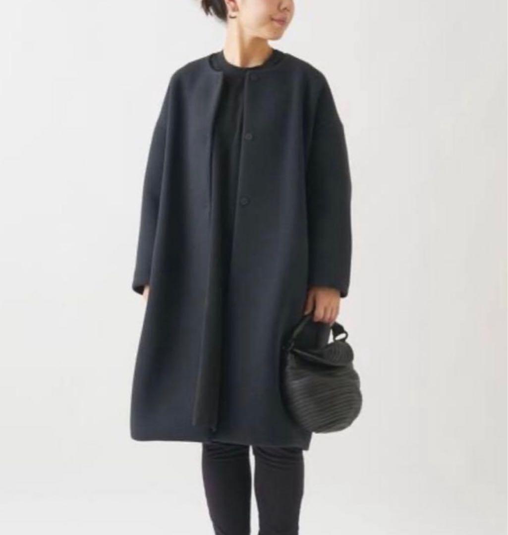 定価4.18万 ビアズリー ダンボールマルコート ブラック 軽い 裏地あり