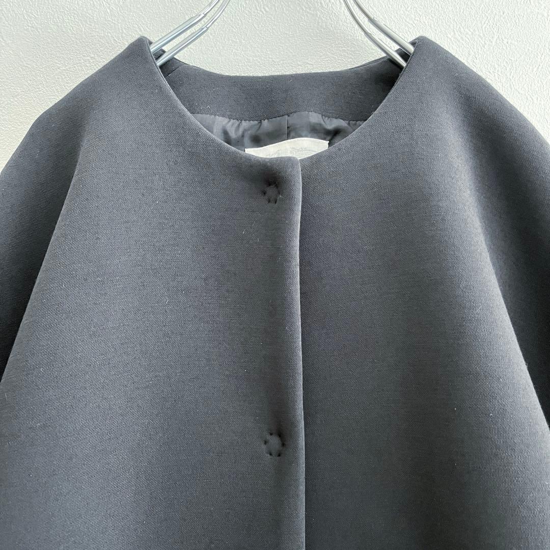 定価4.18万 ビアズリー ダンボールマルコート ブラック 軽い 裏地あり