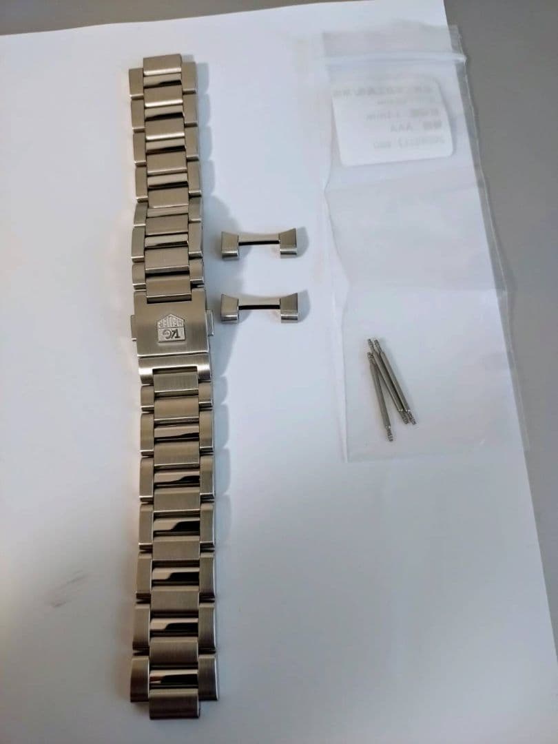 期間限定値下げ‼️タグホイヤー　カレラキャリバー5 メタルベルト　未使用