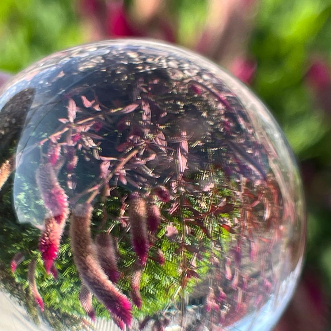 鑑別書付属 特大 ロッククリスタル 天然水晶 本水晶 無垢水晶 丸玉 天然石