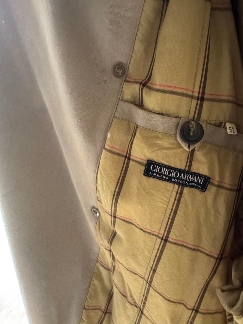 ジョルジオアルマーニ トレンチコート Giorgio Armani （80s）