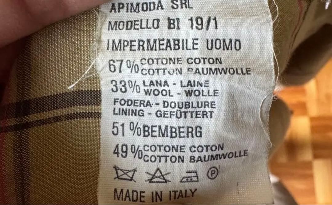 ジョルジオアルマーニ トレンチコート Giorgio Armani （80s）