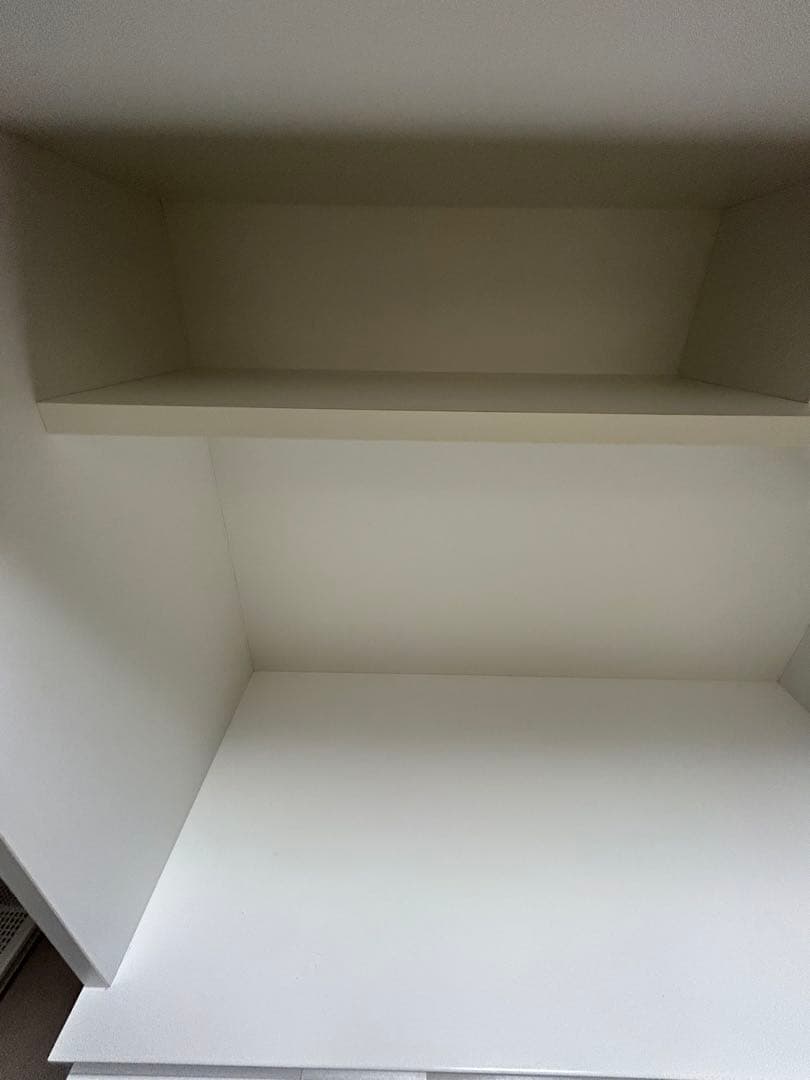 美品　ニトリ キッチンボード エトナ90KB WH/SI