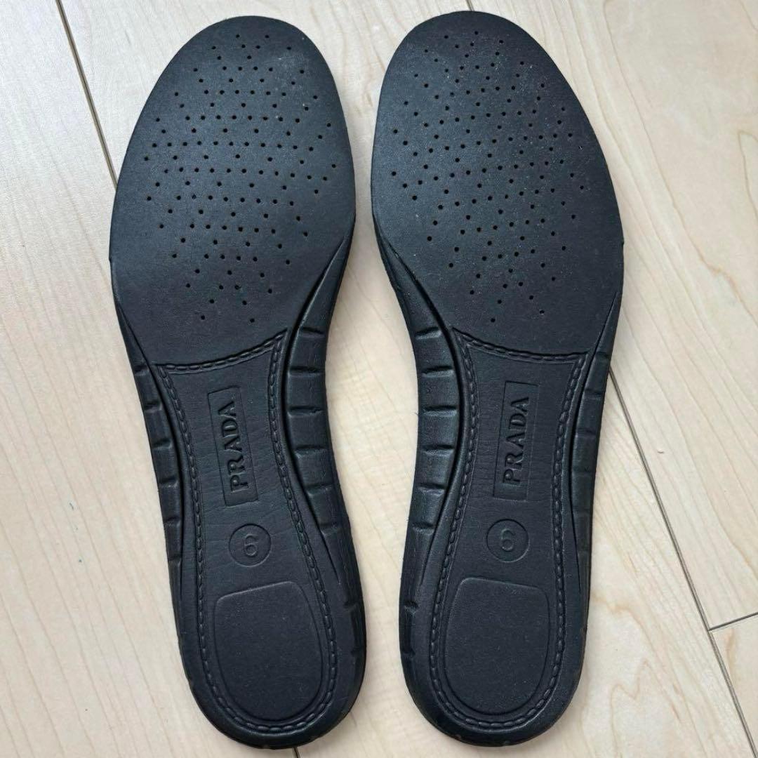 PRADA ブラック スニーカー スリッポン　プラダ