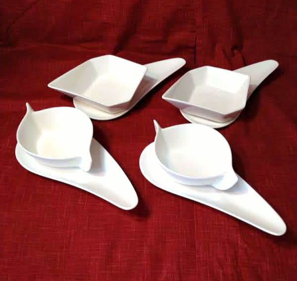 ♥大人気のパーティーセット♥素敵なディスプレイ♥新品・オシャレな3種類3組１２皿