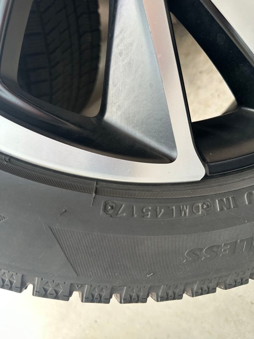 ヴェゼル 美品 18インチ スタッドレス タイヤ ホイール セット オデッセイ