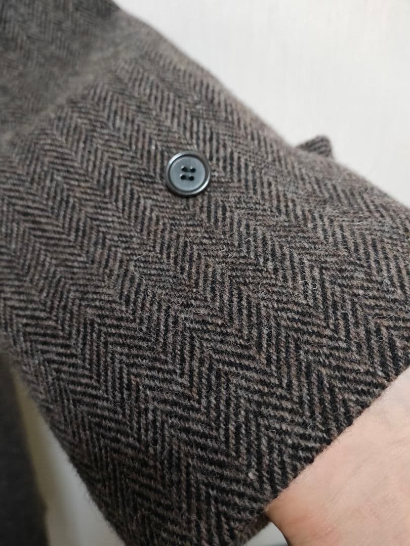 marka トレンチコート ヘリンボーン ブラウン