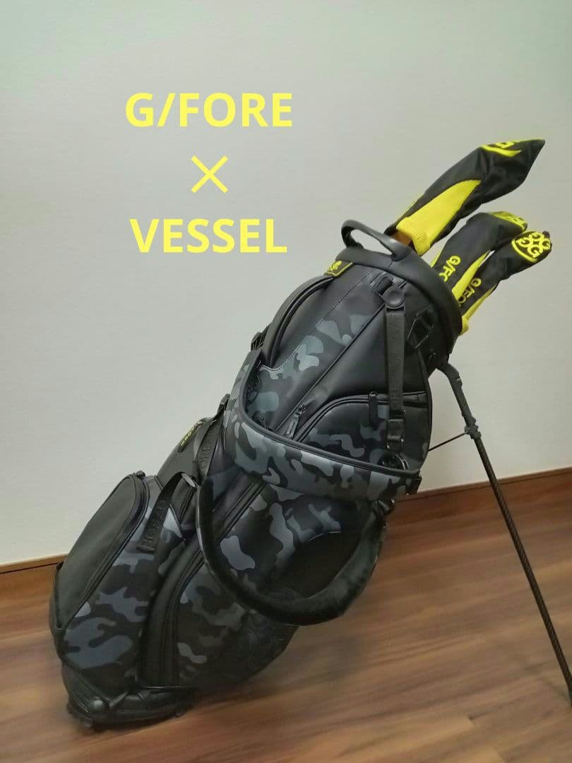 G/FORE (VESSEL製)キャディバッグ＆ ジーフォア 　ヘッドカバー無