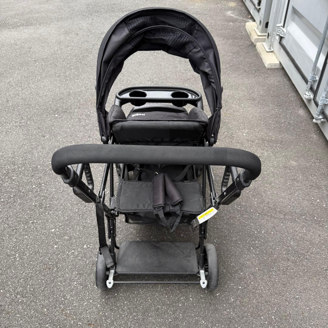 【東京足立区】nebio ネビオ2人乗りベビーカー　2人でゴー 使用回数5回以内