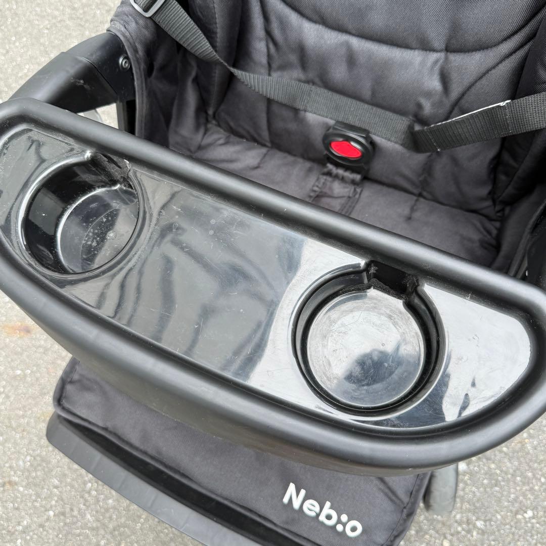 【東京足立区】nebio ネビオ2人乗りベビーカー　2人でゴー 使用回数5回以内