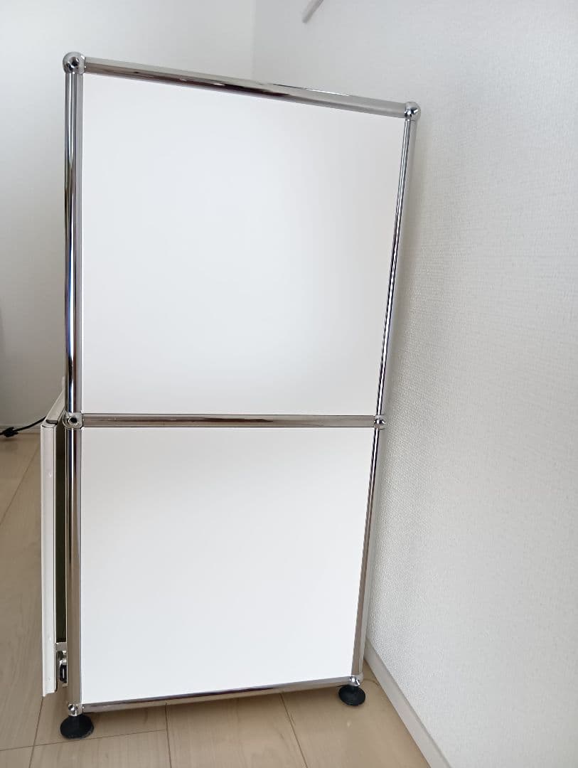 URMハラー　サイドボード　チェスト　２段　ホワイト　引き出し式