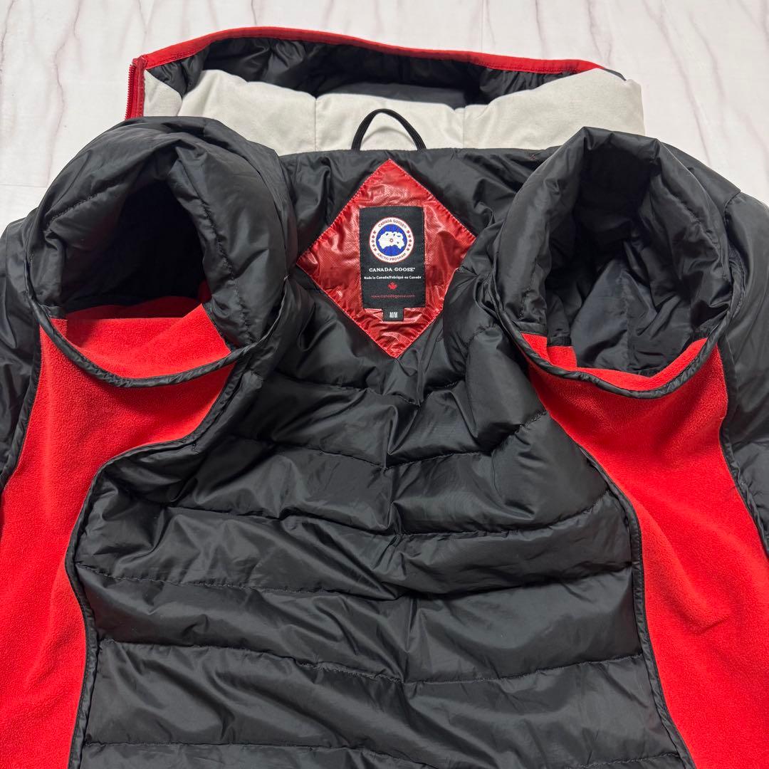   HYBRIDGE LITE HOODY レッド 黒 M