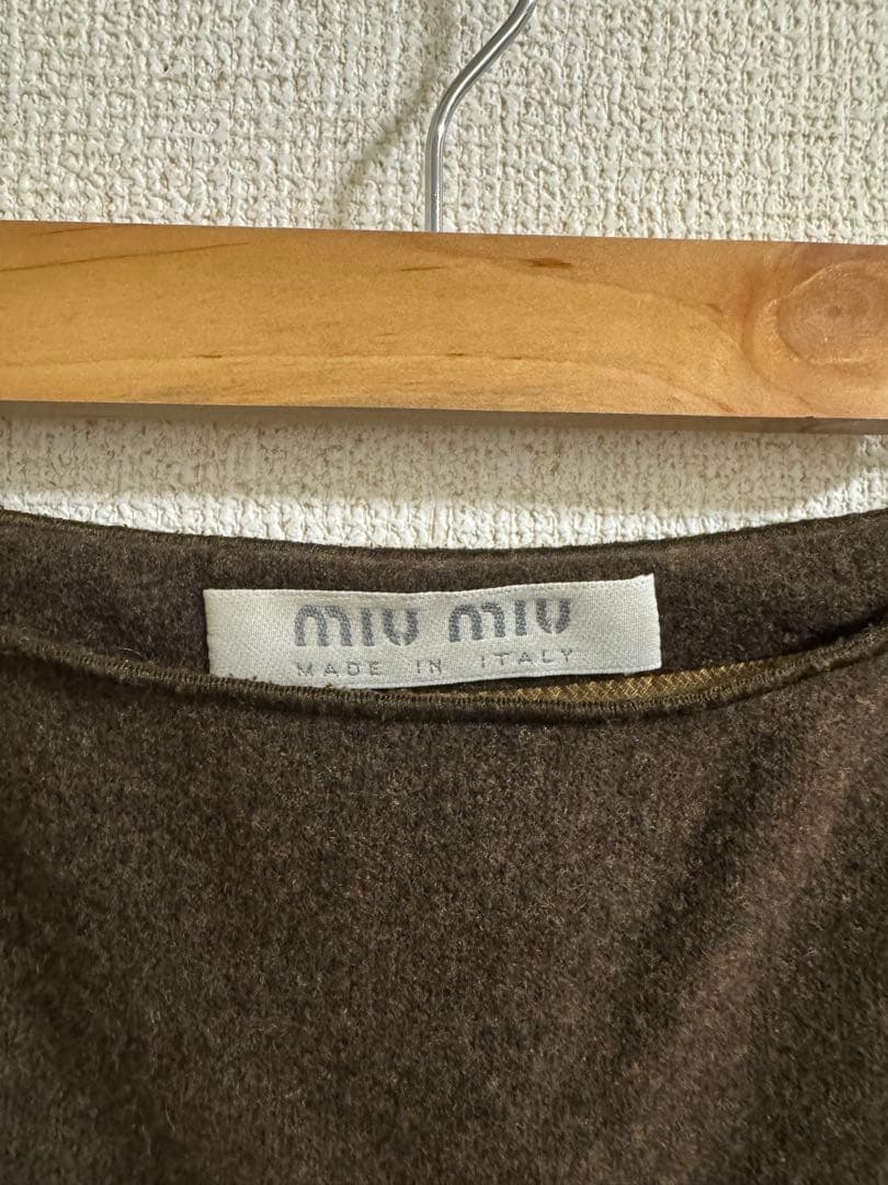 スカート MIU MIU Dark Brown Skirt Archive