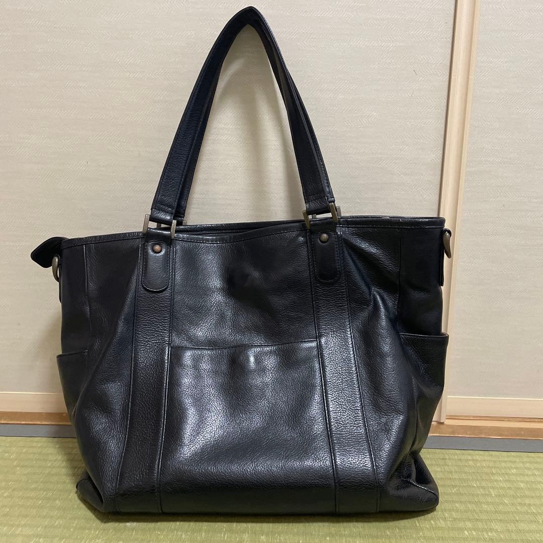 sot ZEBUレザー 2wayトートバッグ （ショルダーベルト付き）